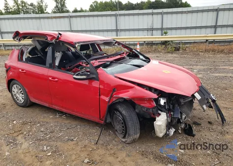 2012 Volkswagen Golf из США, поврежденный, VIN WVWDB7AJ0CW327513